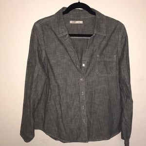 Old Navy long sleeve, button up shirt!